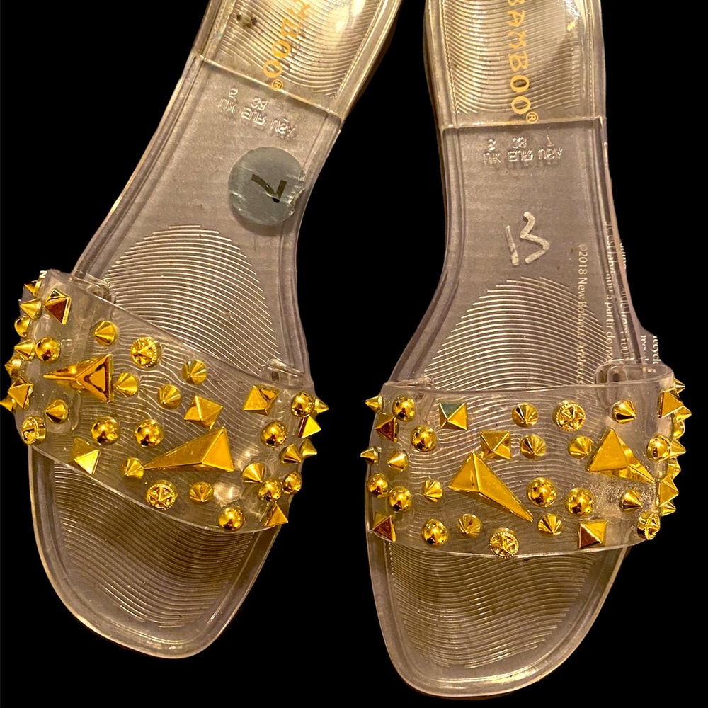 Women’s Clear sandals size 7